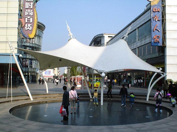 景觀(guān)膜結構遮陽(yáng)棚