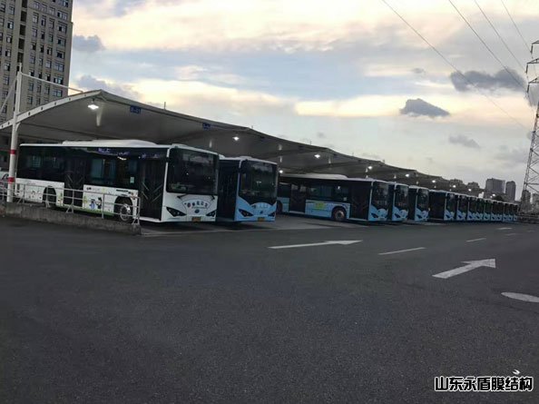 福建膜結構停車(chē)棚